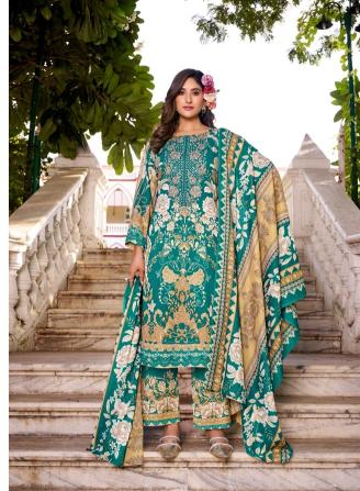 Romani mahira vol 9 cotton dress material wholesale